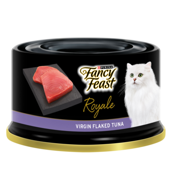 FANCY FEAST® Adult Royale Virgin Flaked Tuna Wet Cat Food - 85G