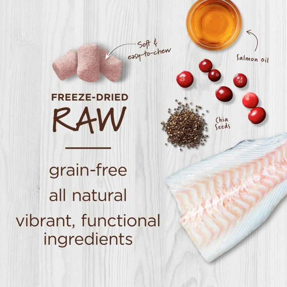 Instinct Cat Freeze-dried Raw Boost Mixers Grain-free Skin & Coat Cat Food Topper - 156G